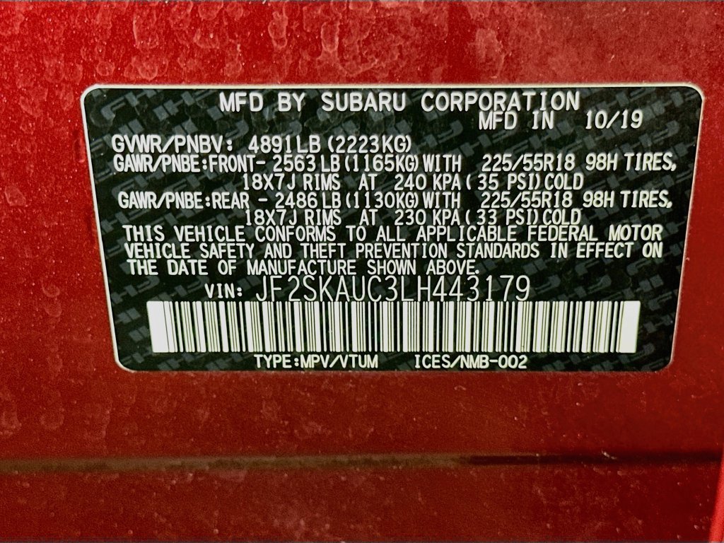 Used 2020 Subaru Forester Limited w/ Popular Package #3 AWD/4WD image 21