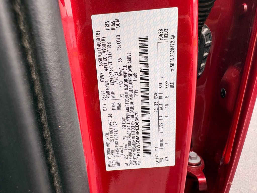Used 2023 Ford F350 Limited AWD/4WD image 34