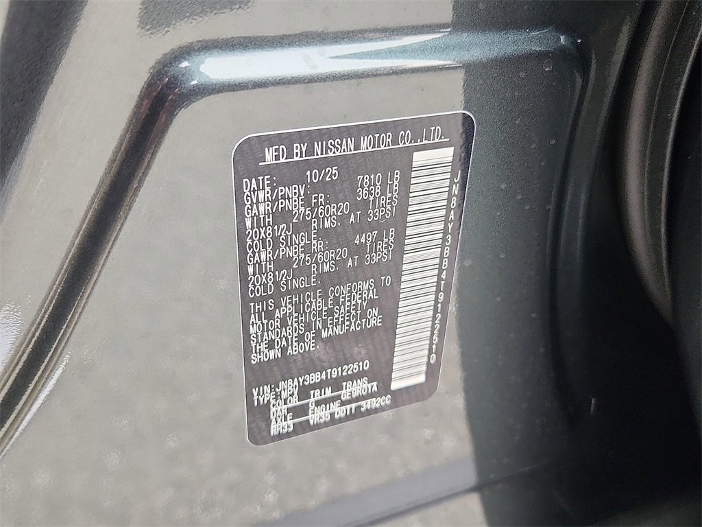 New 2026 Nissan Armada SL image 10