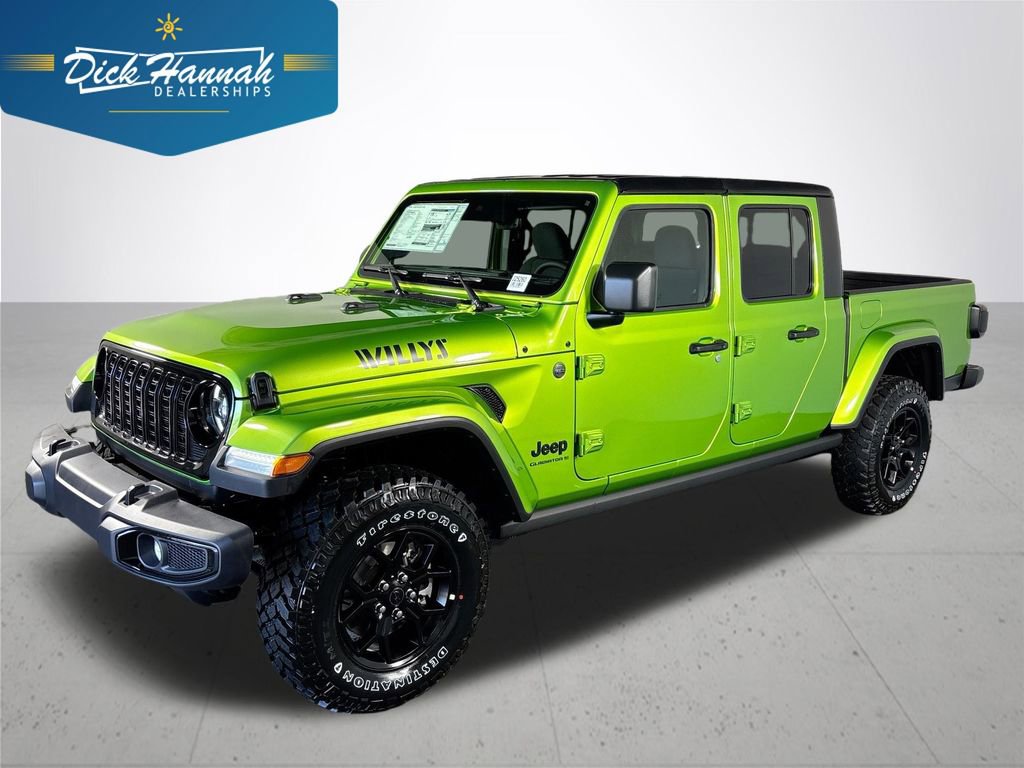 New 2025 Jeep Gladiator Willys