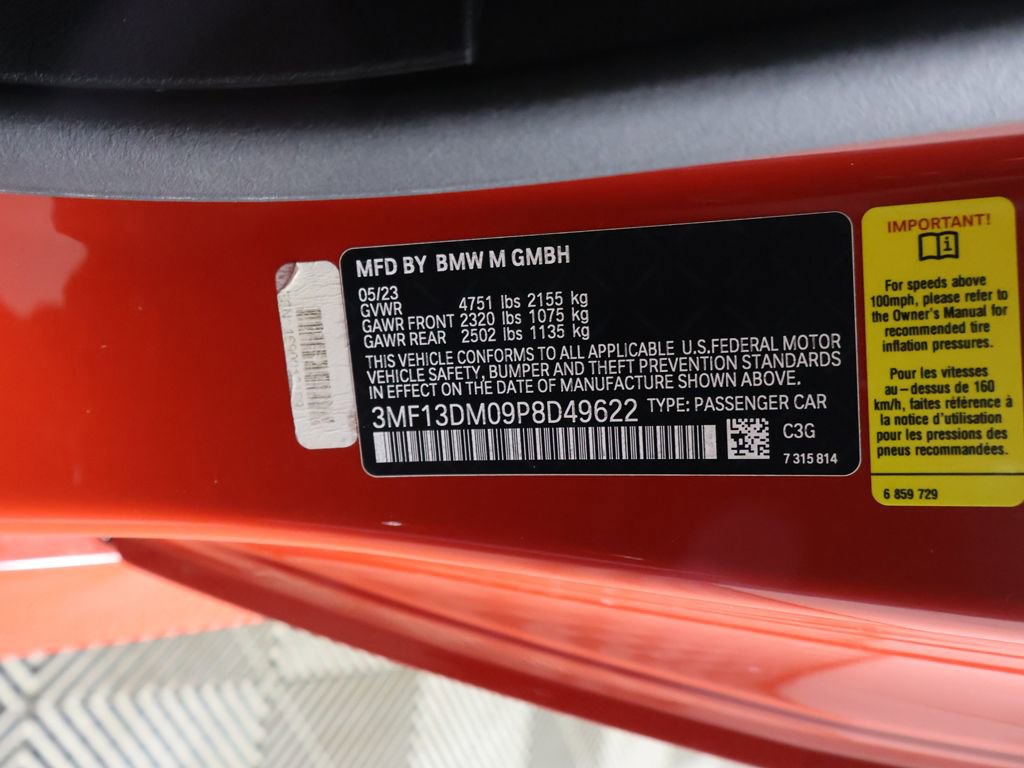 Used 2023 BMW M2 w/ Lighting Package RWD image 51