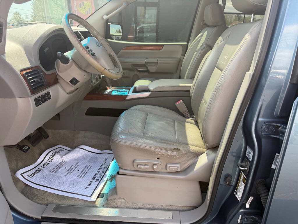 Used 2009 INFINITI QX56 4WD w/ Technology Pkg image 12