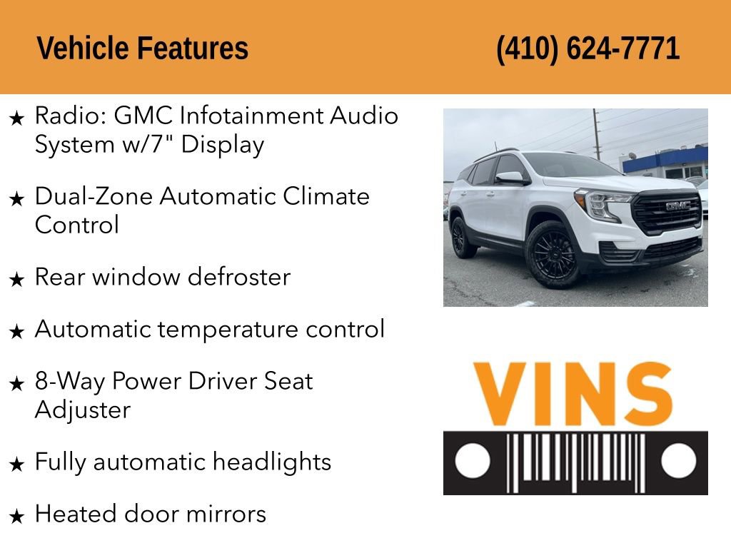 Used 2022 GMC Terrain SLE w/ Driver Convenience Package image 5