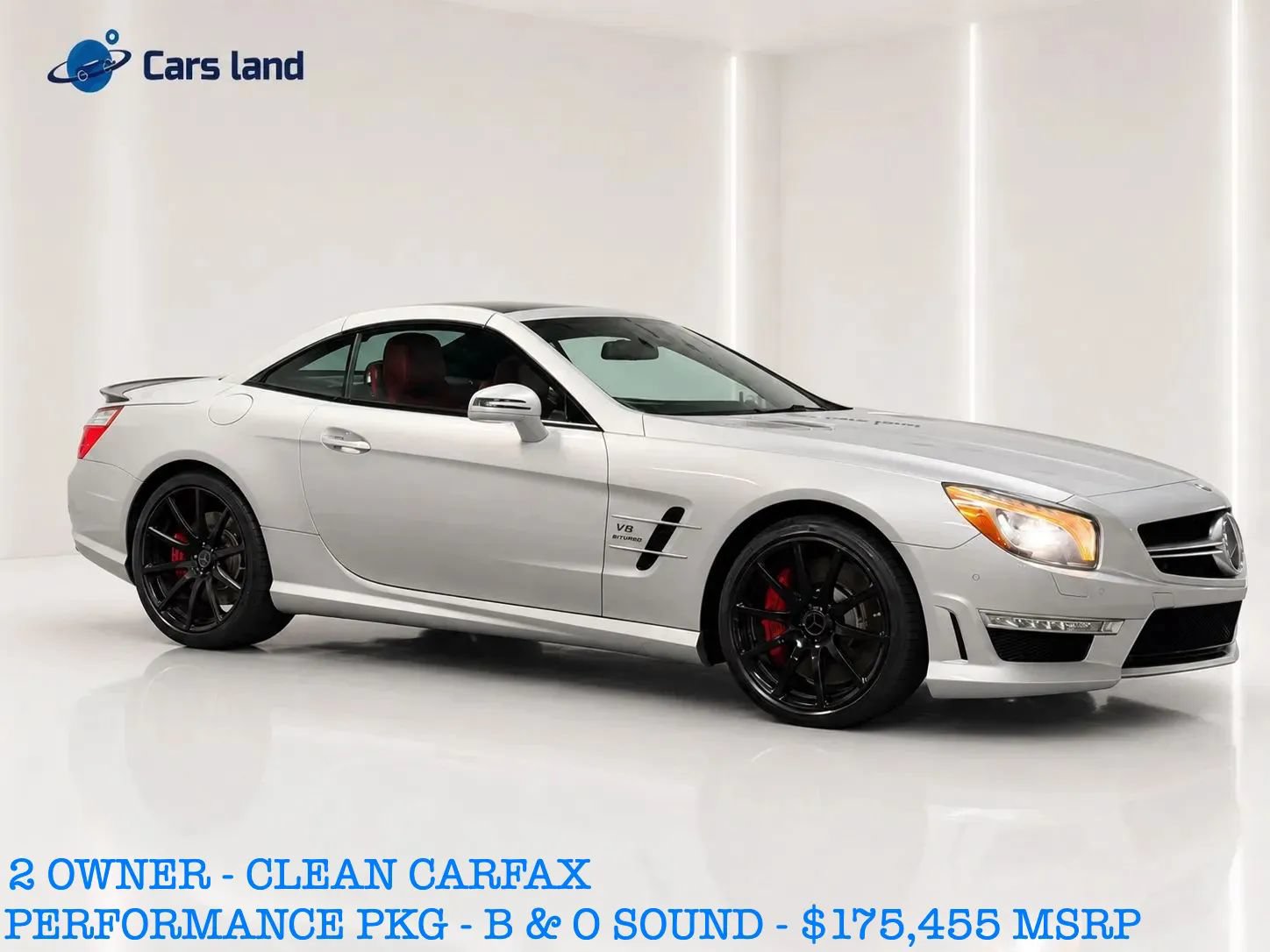 Used 2013 Mercedes-Benz SL 63 AMG w/ AMG Performance Pkg image 1