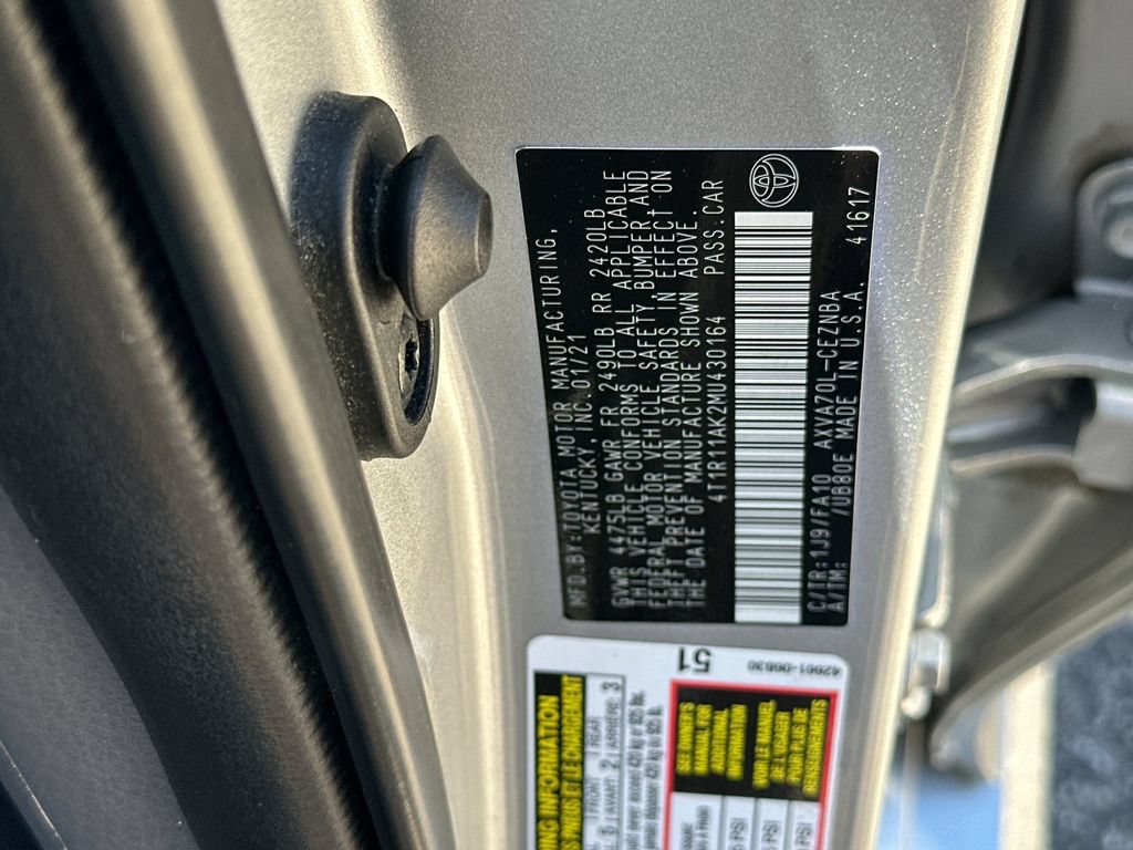 Used 2021 Toyota Camry LE w/ Convenience Package FWD image 26