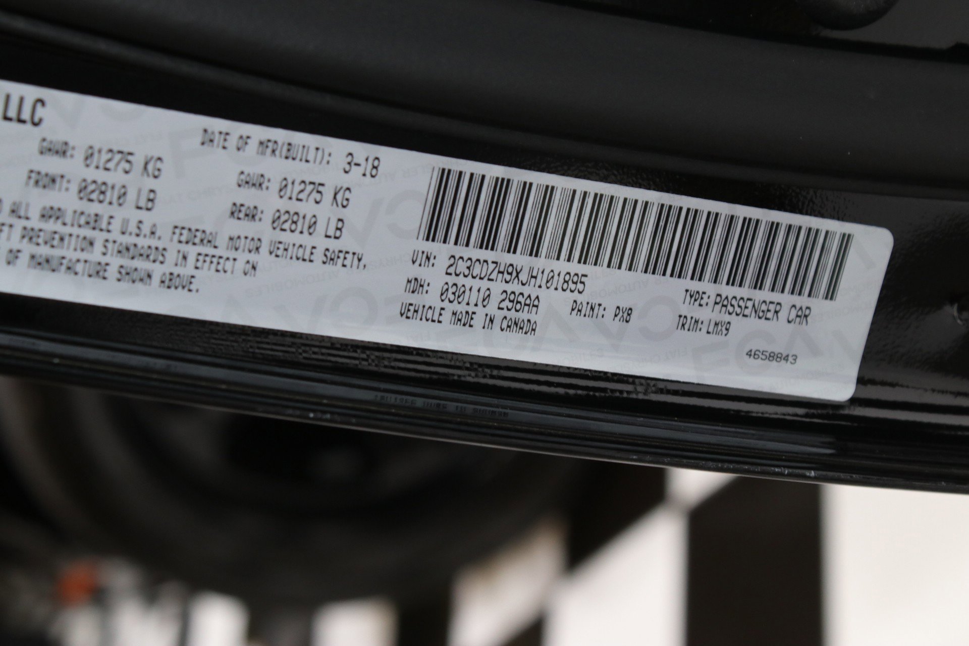 Used 2018 Dodge Challenger SRT Demon image 64