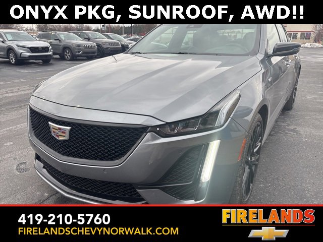 Certified 2022 Cadillac CT5 V w/ LPO, ONYX Package image 12