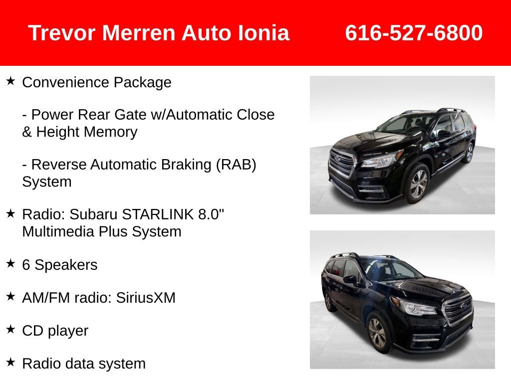 Used 2022 Subaru Ascent Premium w/ Convenience Package AWD/4WD image 20