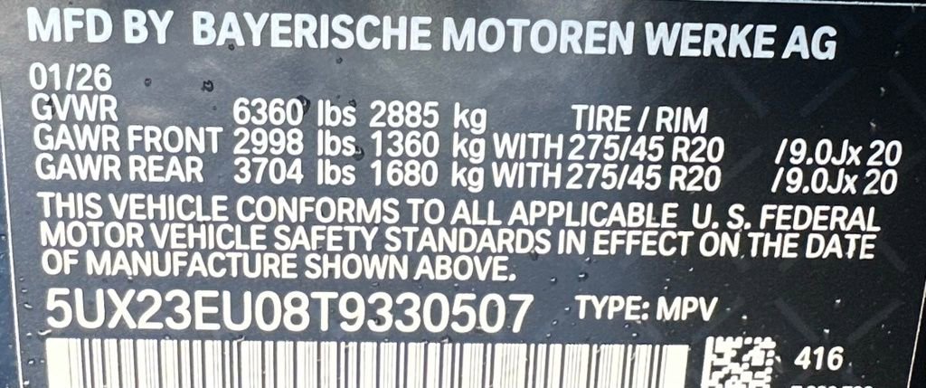 New 2026 BMW X5 xDrive40i w/ M Sport Package AWD/4WD image 44