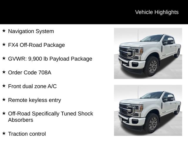 Used 2021 Ford F250 Limited w/ FX4 Off-Road Package AWD/4WD image 5