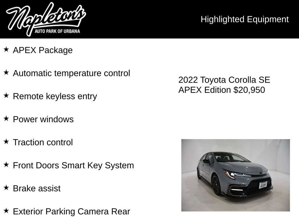 Used 2022 Toyota Corolla SE image 15
