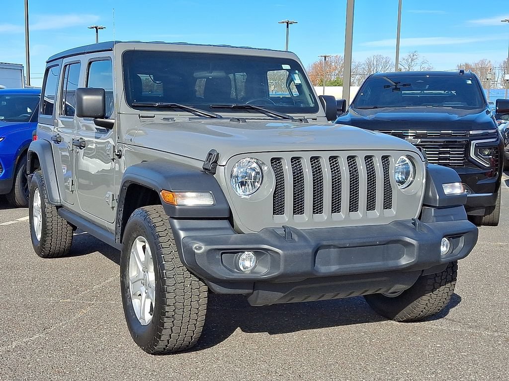 Used 2021 Jeep Wrangler Unlimited Sport AWD/4WD image 2