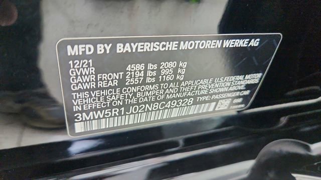 Used 2022 BMW 330i Sedan w/ Driving Assistance Package RWD image 63