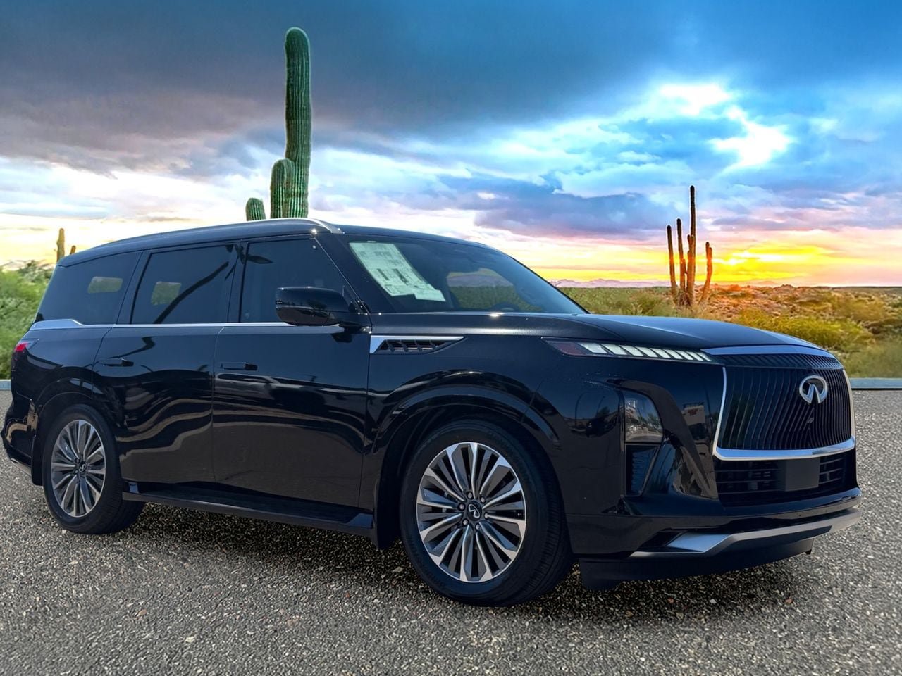 New 2027 INFINITI QX80 Luxe w/ Cargo Package AWD/4WD image 2