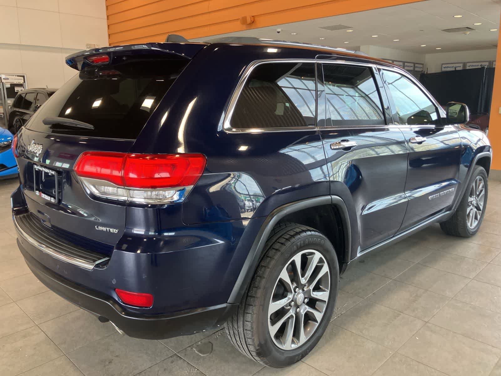 Used 2018 Jeep Grand Cherokee Limited w/ Luxury Group II AWD/4WD image 5