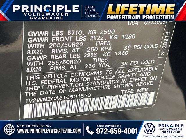 Used 2026 Volkswagen Atlas SE FWD image 32
