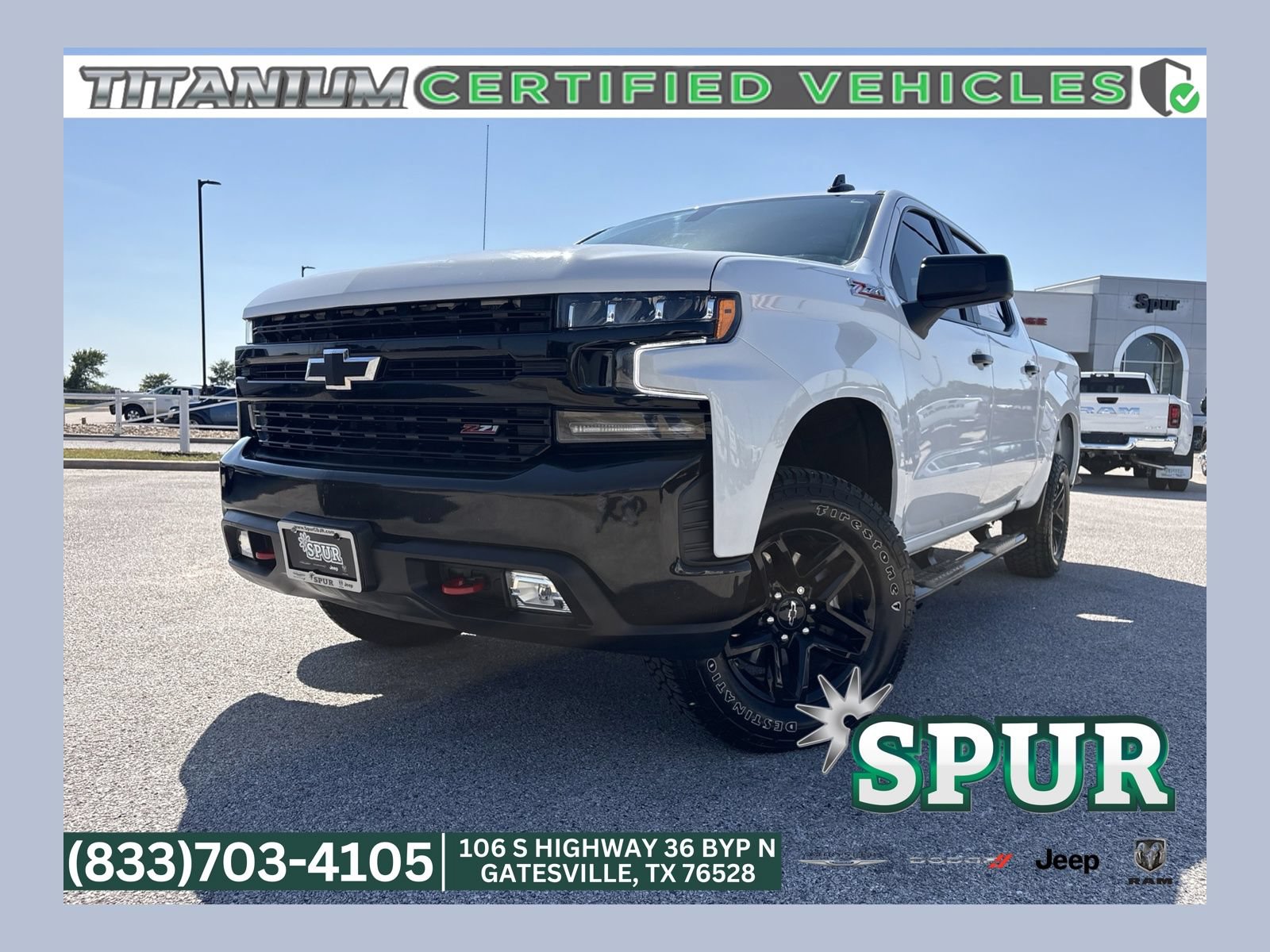 Used 2021 Chevrolet Silverado 1500 LT Trail Boss AWD/4WD 360° Tour