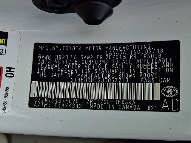 Used 2018 Toyota Corolla SE FWD image 25