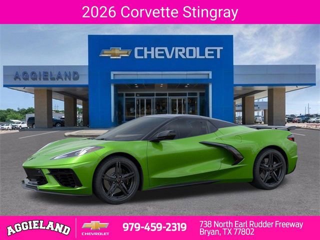 New 2026 Chevrolet Corvette Stingray Preferred Conv w/ Z51 Performance Package image 2
