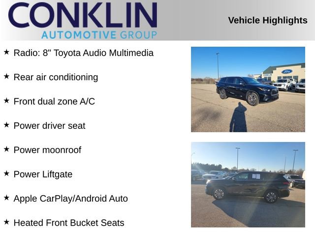 Used 2024 Toyota Highlander XLE image 2