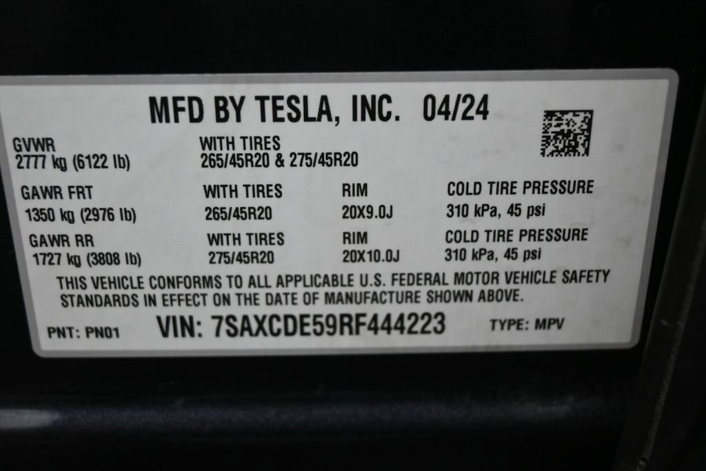 Used 2024 Tesla Model X AWD/4WD image 8