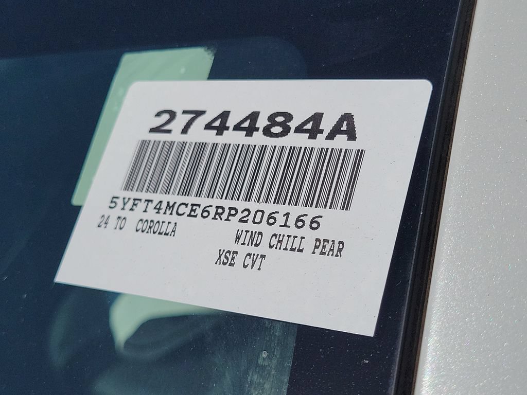 Used 2024 Toyota Corolla XSE FWD image 30