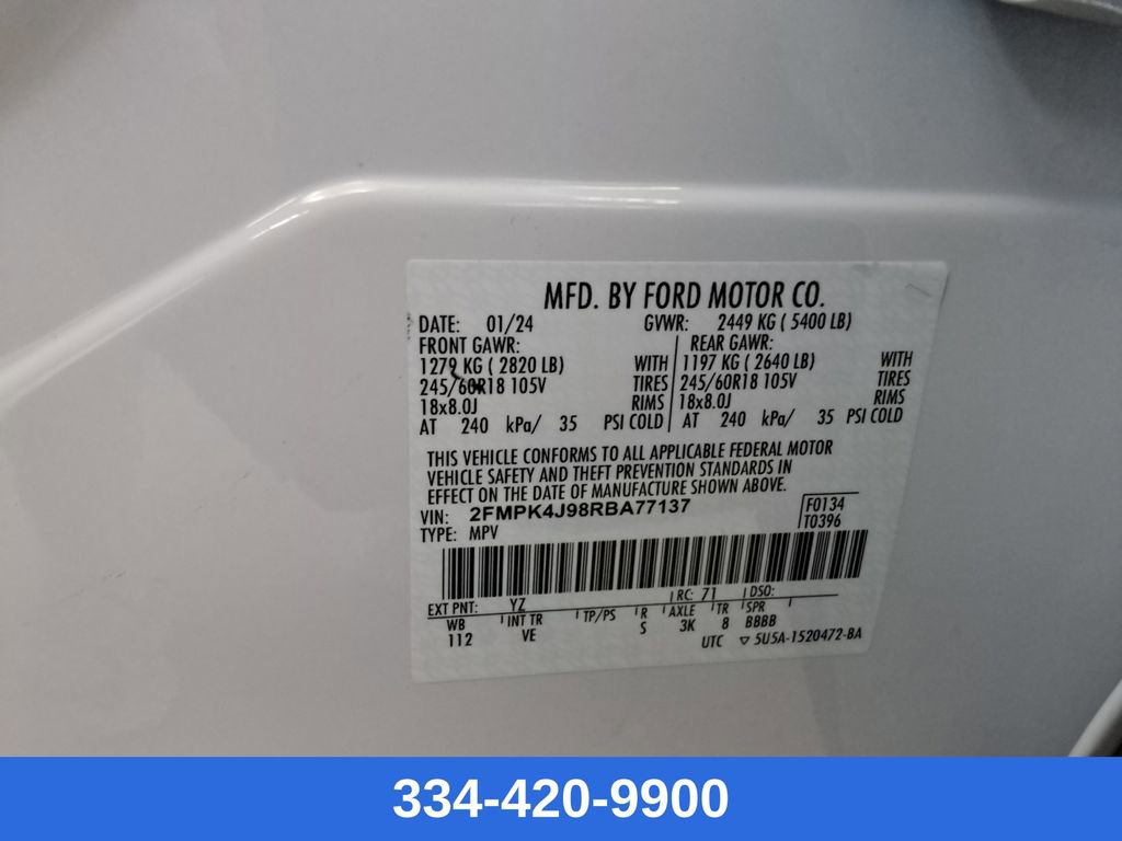 Used 2024 Ford Edge SEL image 27