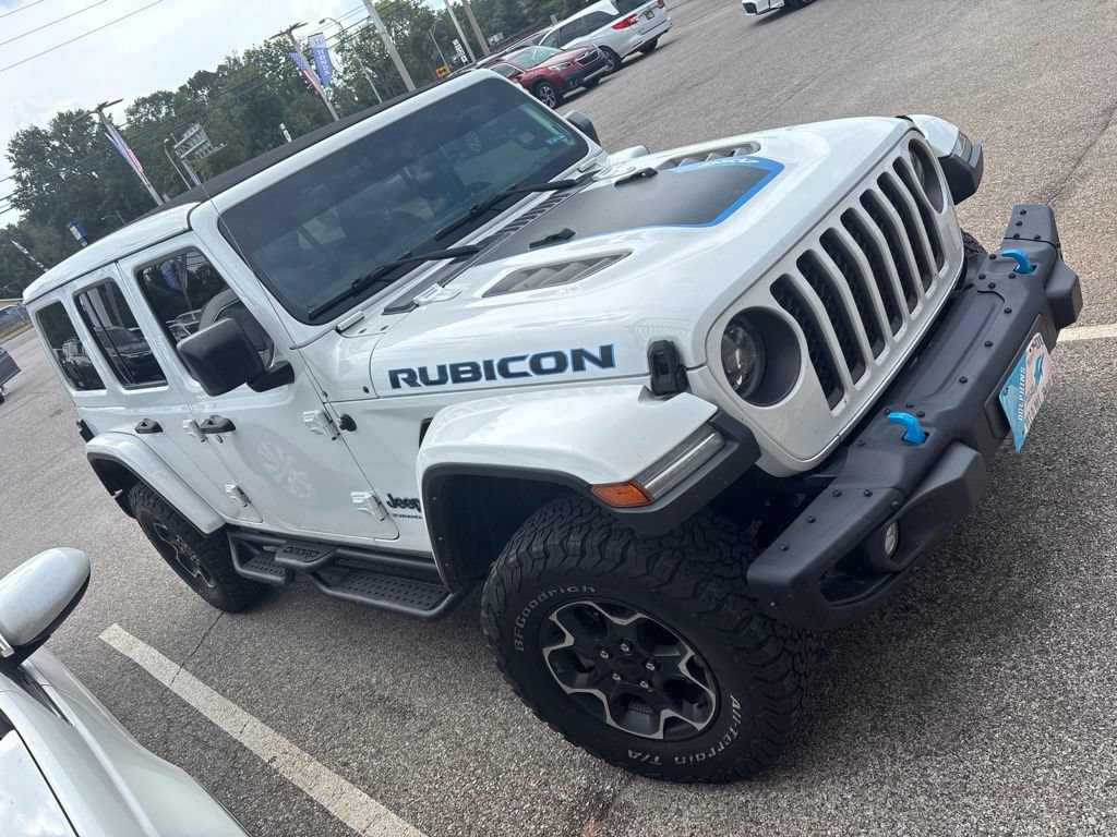 Used 2023 Jeep Wrangler Unlimited Rubicon 4xe w/ Steel Bumper Group AWD/4WD image 4