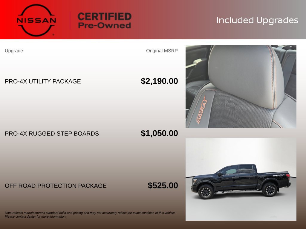 Used 2024 Nissan Titan PRO-4X w/ Pro-4x Utility Package AWD/4WD image 21