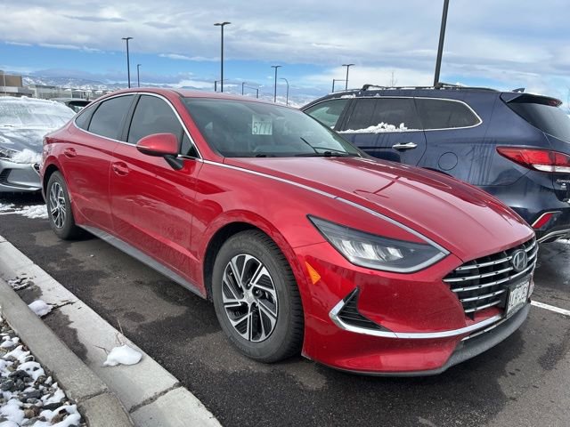 Used 2022 Hyundai Sonata Blue image 2
