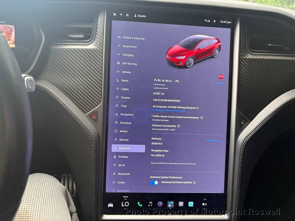 Used 2019 Tesla Model X Performance AWD/4WD image 14