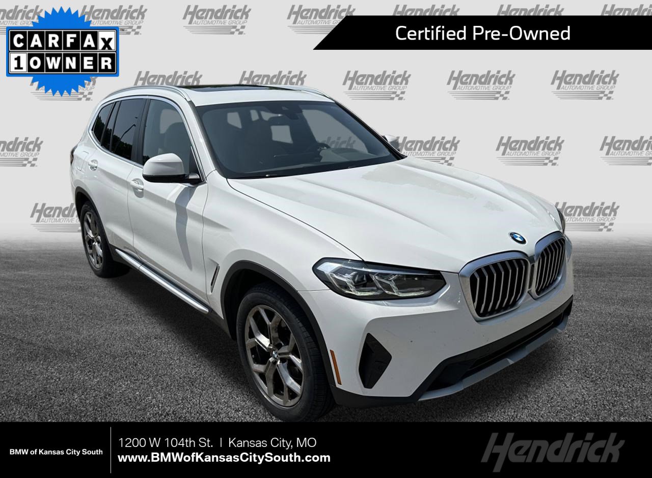 Certified 2023 BMW X3 xDrive30i w/ Premium Package