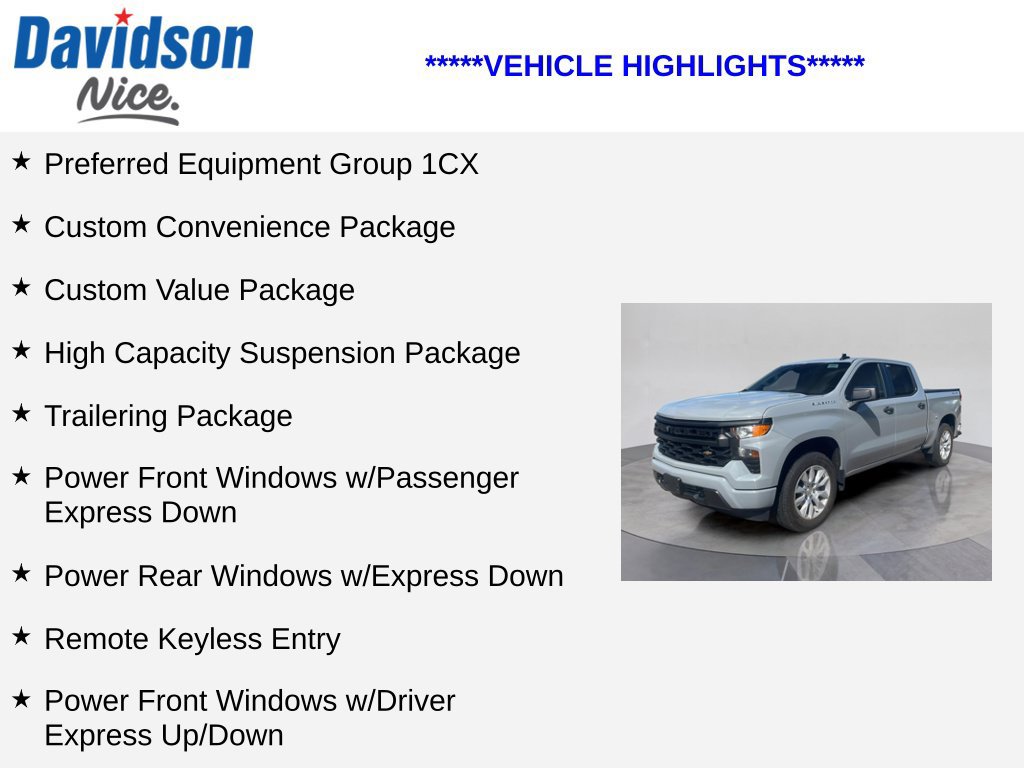 Used 2024 Chevrolet Silverado 1500 Custom AWD/4WD image 4