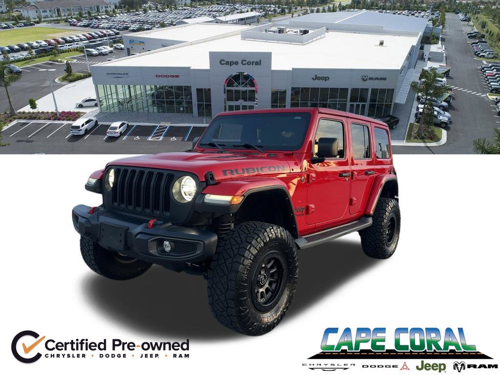 Used 2022 Jeep Wrangler Unlimited Rubicon w/ LED Lighting Group