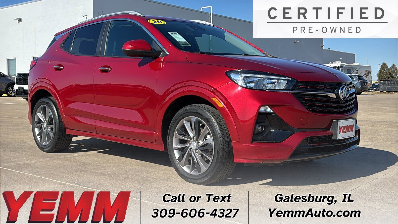 Used 2020 Buick Encore GX Select w/ Sport Touring Package