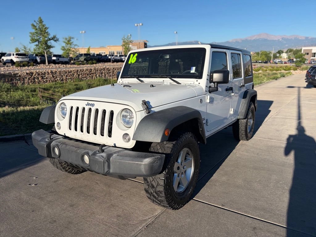 Used 2016 Jeep Wrangler Unlimited Sport w/ Quick Order Package 24S AWD/4WD image 6