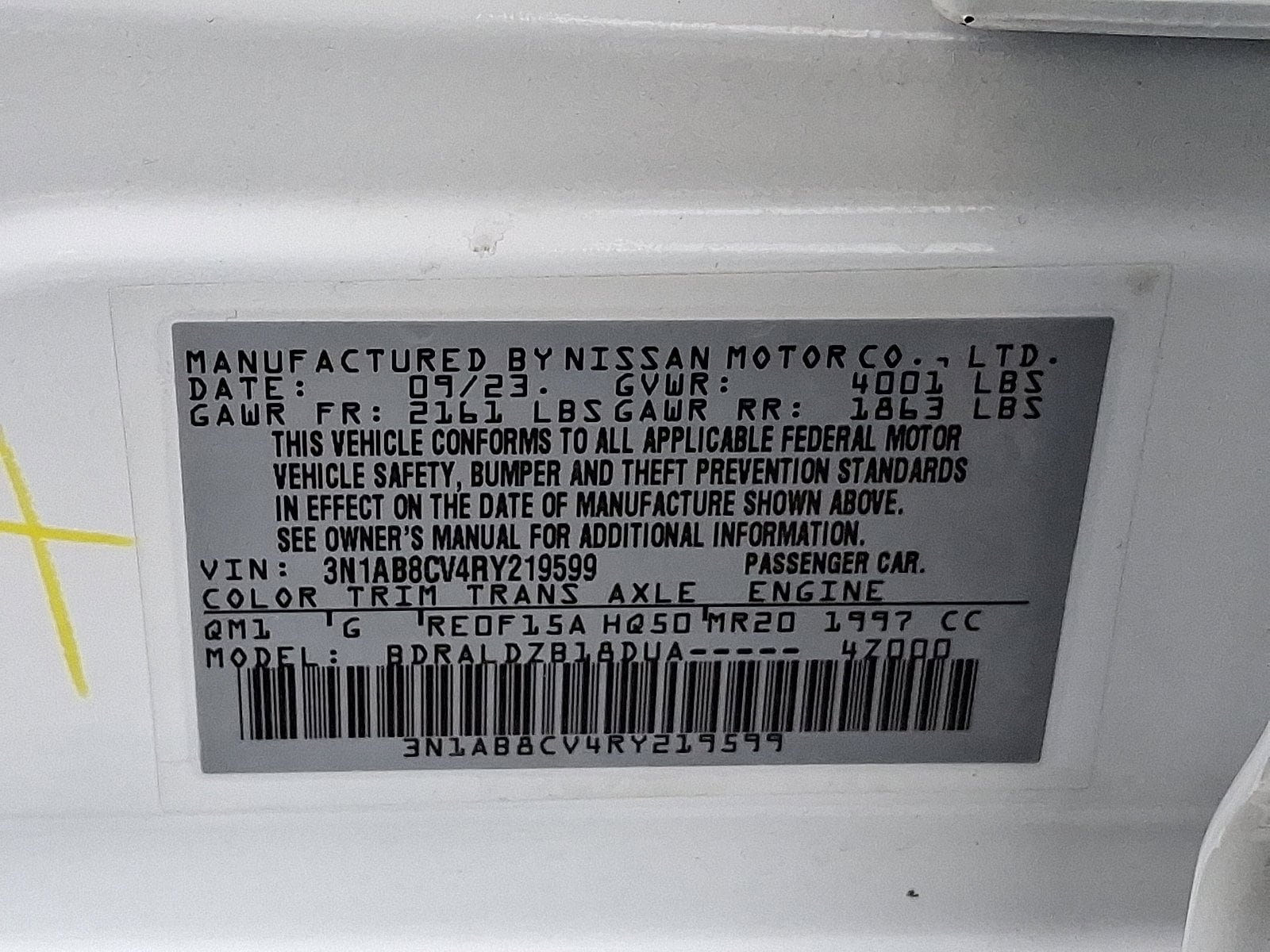 Certified 2024 Nissan Sentra SV FWD image 26
