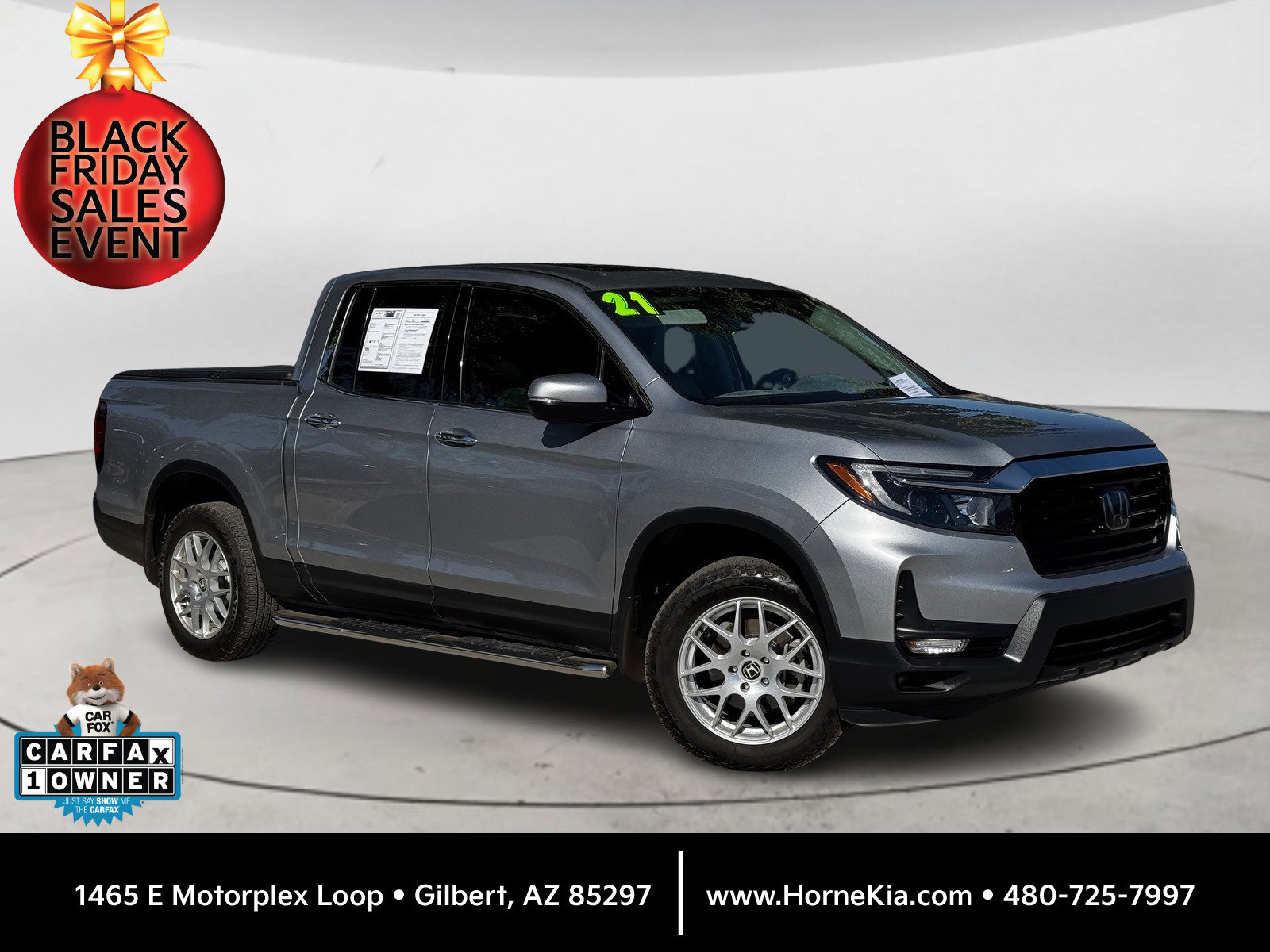 Used 2021 Honda Ridgeline RTL-E