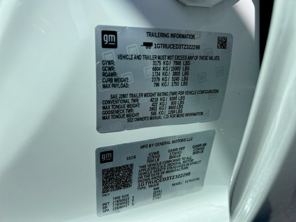 New 2026 GMC Sierra 1500 Elevation w/ Preferred Package AWD/4WD image 27