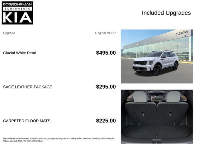 New 2025 Kia Sorento SX Prestige w/ Sage Leather Package image 4