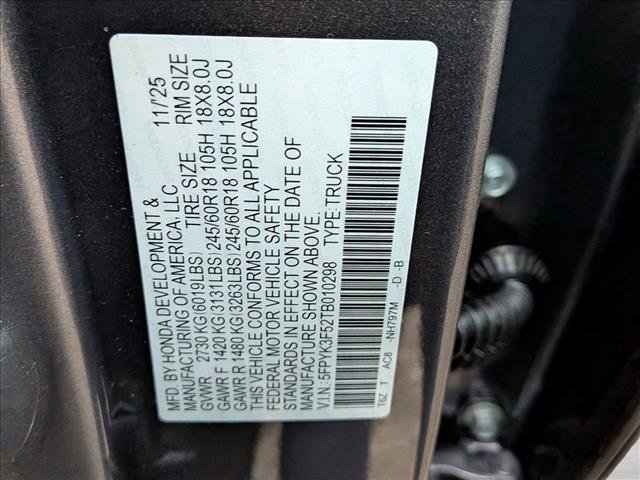 New 2026 Honda Ridgeline RTL image 17