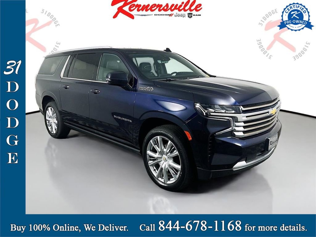 Used 2021 Chevrolet Suburban High Country w/ Premium Package