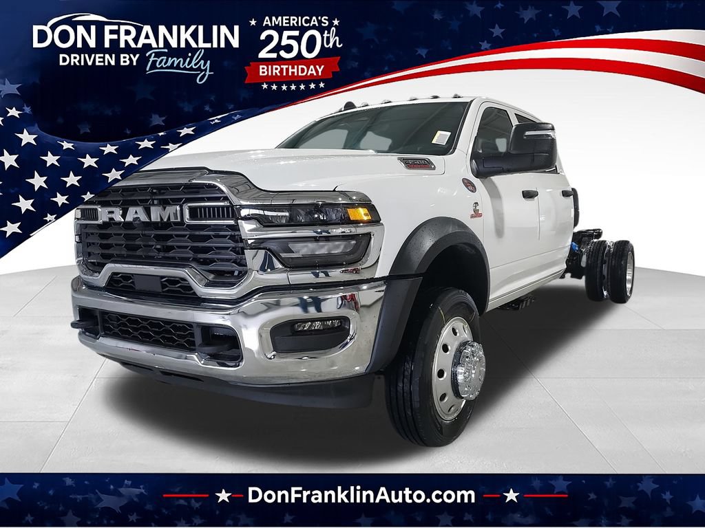 New 2026 RAM 4500 4x4 Crew Cab DRW