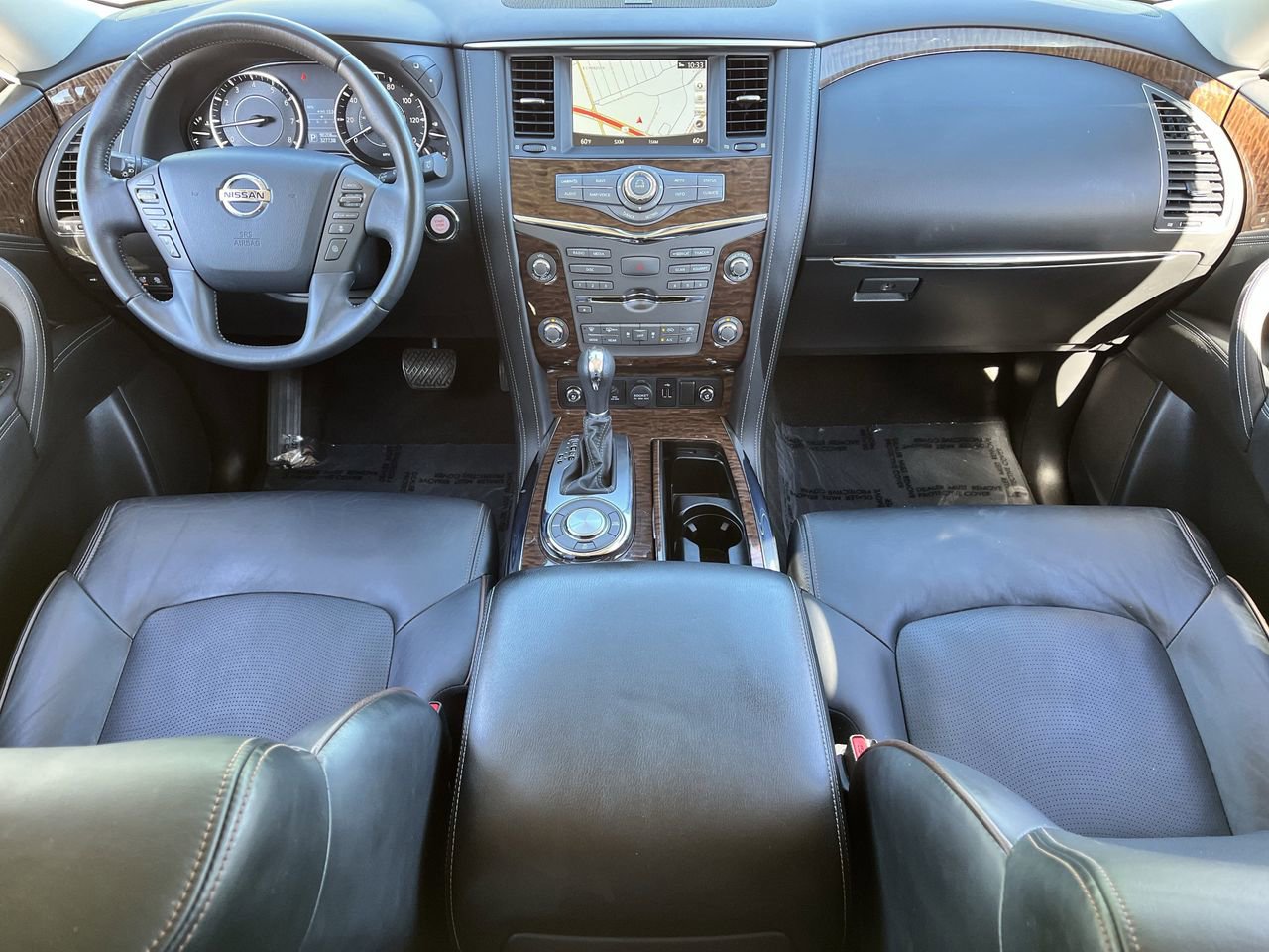 Used 2020 Nissan Armada Platinum w/ Captain's Chairs Package RWD image 9