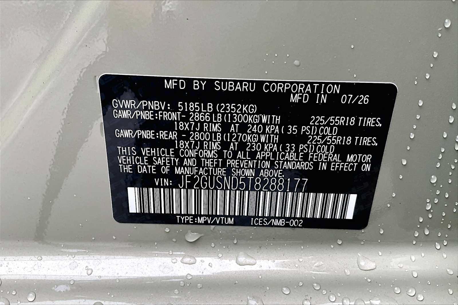 New 2026 Subaru Crosstrek 2.5i Limited AWD/4WD image 19