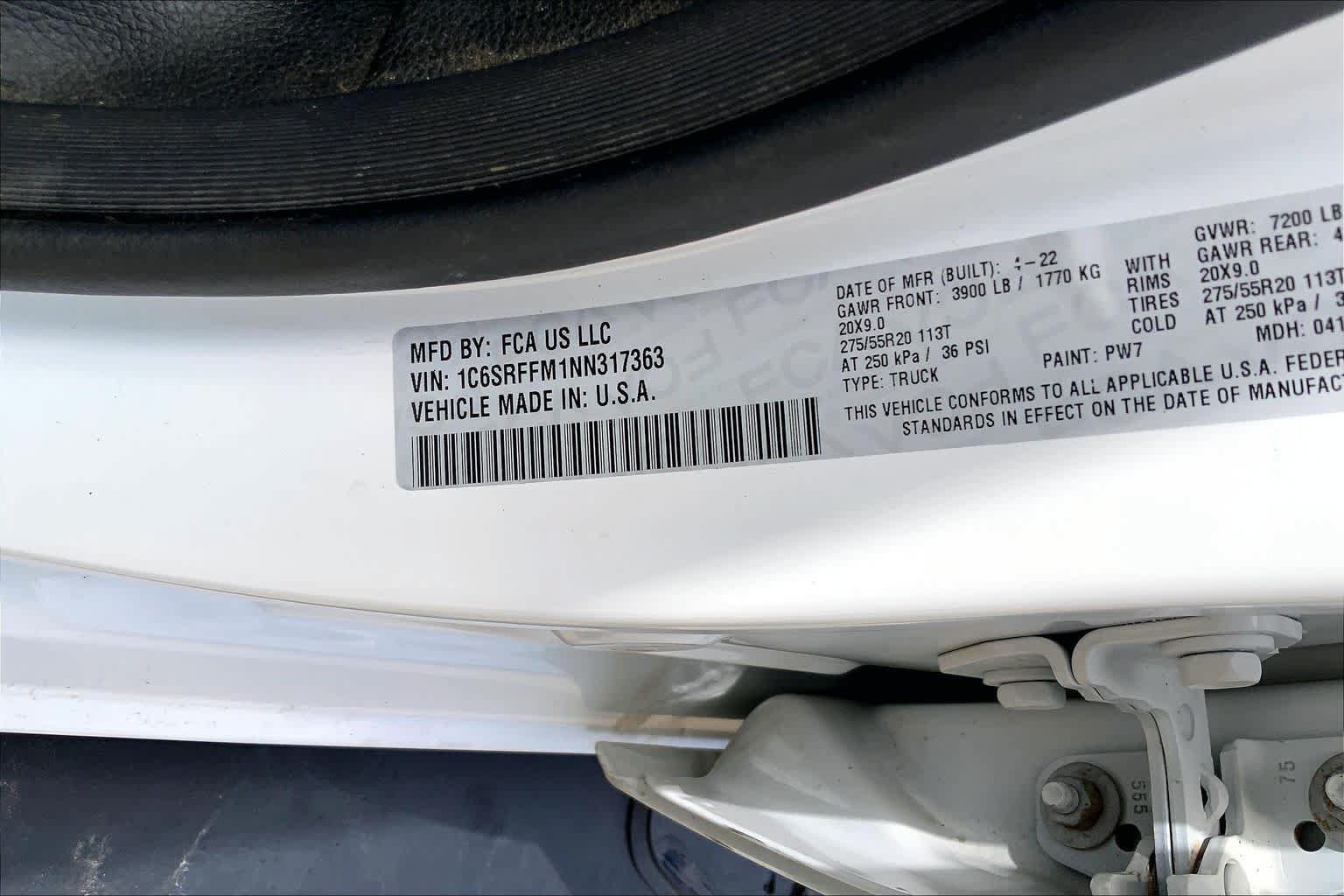 Used 2022 RAM 1500 Lone Star AWD/4WD image 32