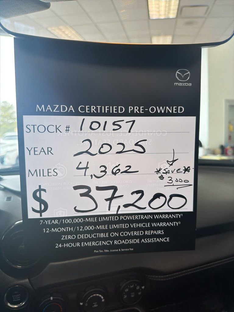 Certified 2025 MAZDA MX-5 Miata Club w/ Brembo/BBS Recaro Package RWD image 43