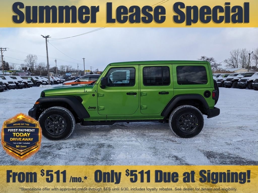 New 2026 Jeep Wrangler Unlimited Sport AWD/4WD image 3