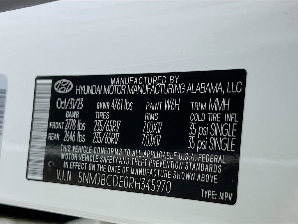 Certified 2024 Hyundai Tucson SEL image 28