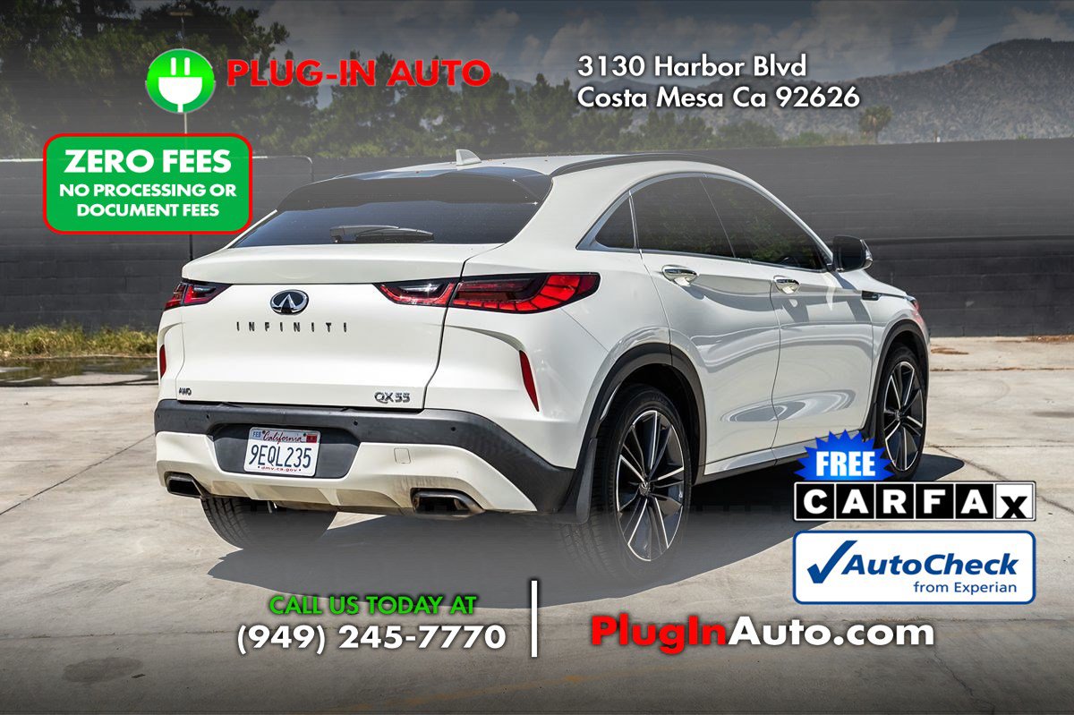 Used 2023 INFINITI QX55 Luxe w/ Cargo Package AWD/4WD image 4
